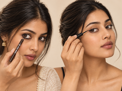 Kajal vs Eyeliner: What’s the Difference and When Should You Use Each?