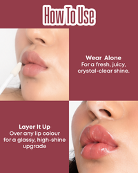 CLEAR LIP GLOSS WAND