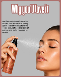 READY SET GLOW SETTING SPRAY